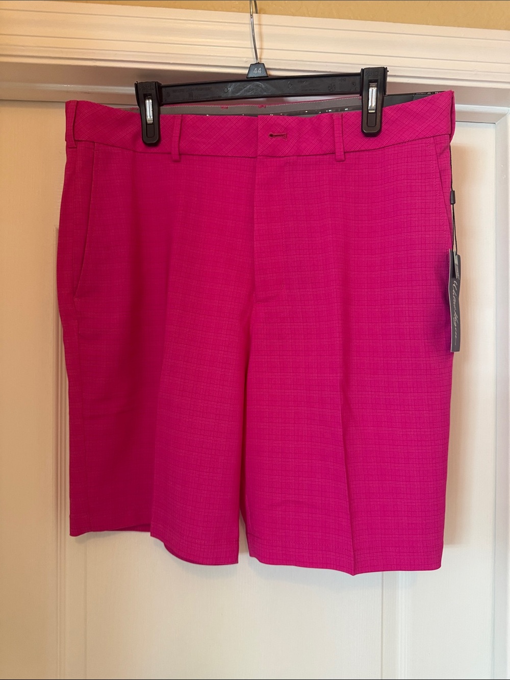 Walter Hagen Hot Pink Flat Front Golf Shorts